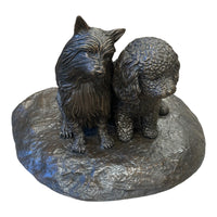 Bailey Terrier & Daisy Poodle Statue