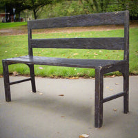 Bronze Park Bench Statue