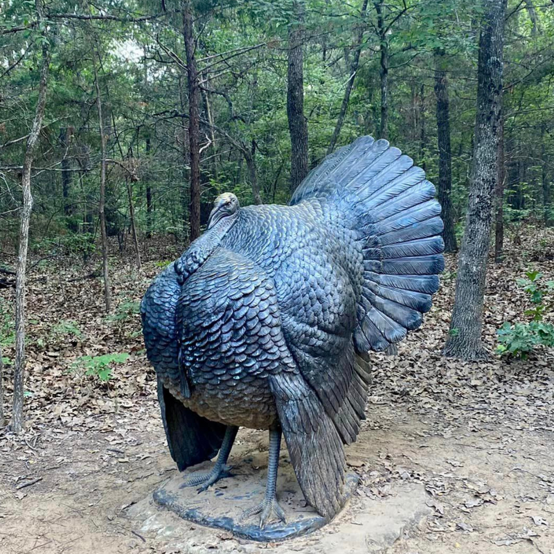 Large Turkey Statue