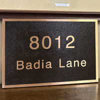Personalized Address Plaque