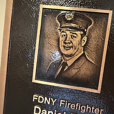 Fallen Firefighters Memorial Plaque