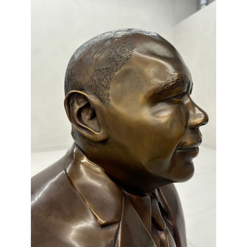 Custom Bronze Portrait Bust, Marshall