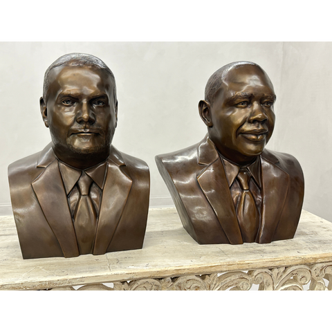 Custom Bronze Portrait Bust, Marshall