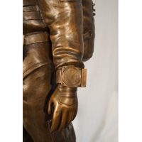 Custom Bronze Soldier Statue of a Military Freefall Jumper