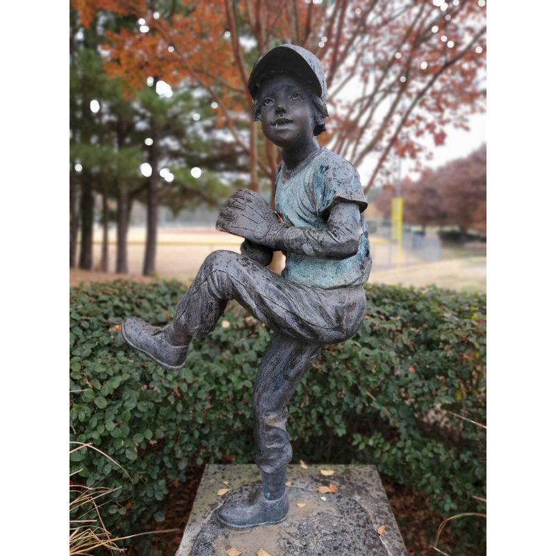 The Windup, Baseball Statue