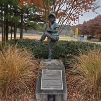 The Windup, Baseball Statue