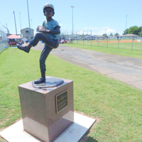 The Windup, Baseball Statue