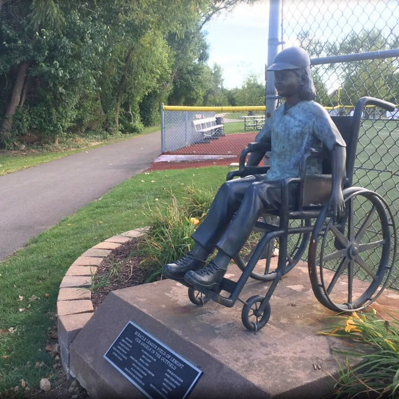 Inclusive Statue Love For The Game