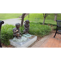 Spring Gardening Boy with Shovel