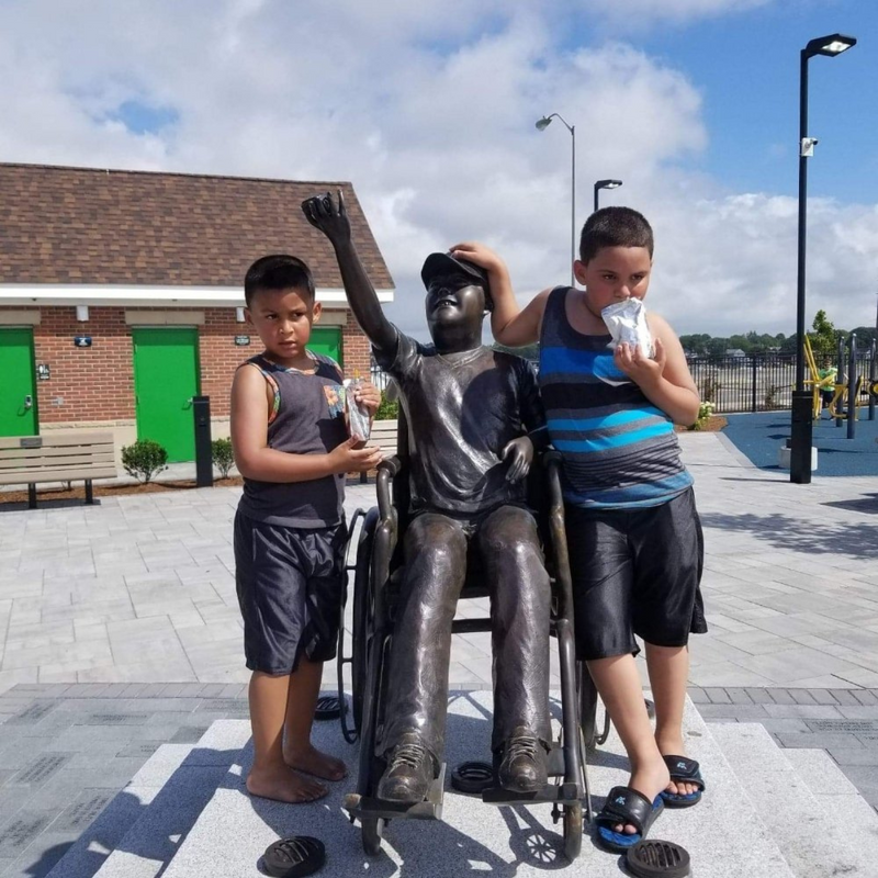 Noah's Inclusive Wheelchair Statue