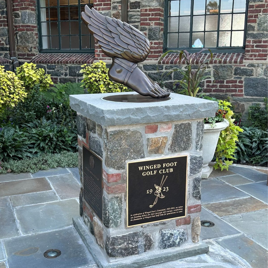Winged Foot Golf Statue