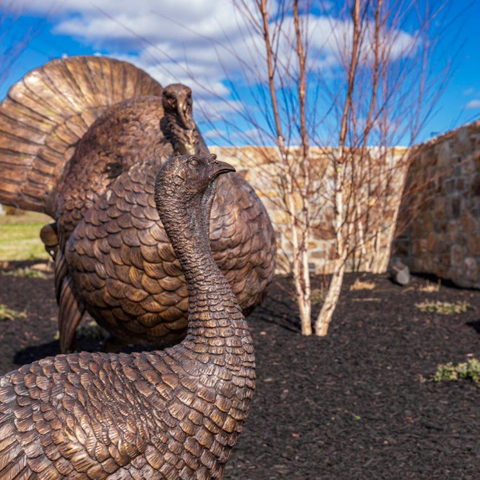 Set of Three Hens