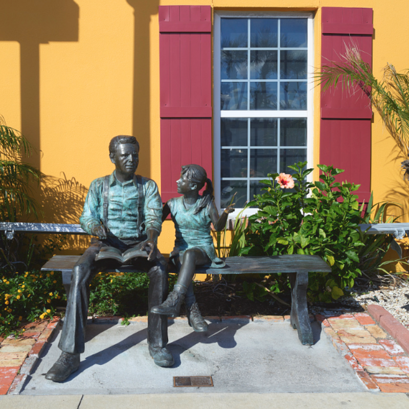 Talking Times Reading Bench