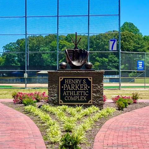 Spring Training, Large Baseball Statue