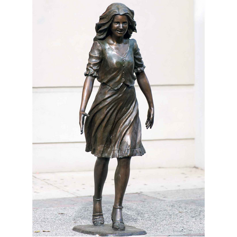 Statue of a Woman Walking