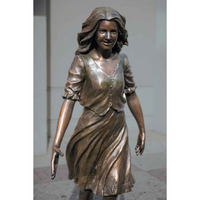 Statue of a Woman Walking