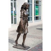 Statue of a Woman Walking