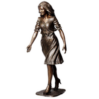 Statue of a Woman Walking