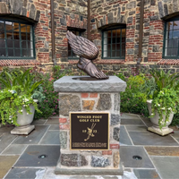 Winged Foot Golf Statue