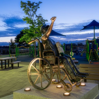 Noah's Inclusive Wheelchair Statue