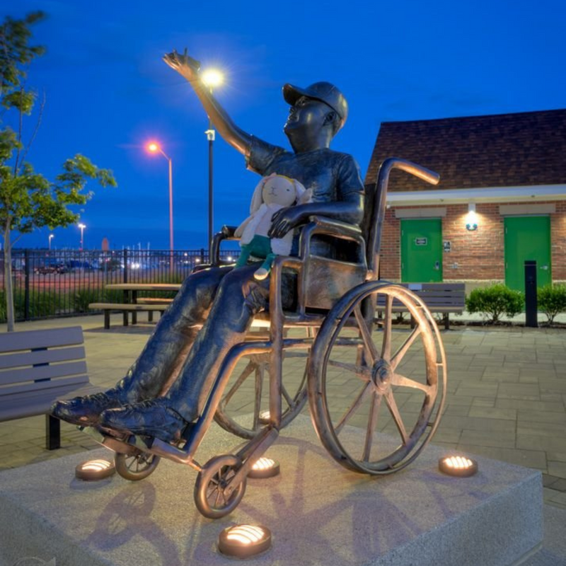 Noah's Inclusive Wheelchair Statue