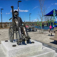 Noah's Inclusive Wheelchair Statue