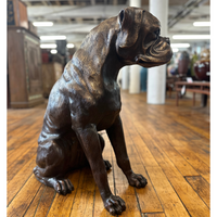 Boxer Dog Statue