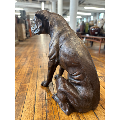 Boxer Dog Statue