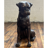 Boxer Dog Statue