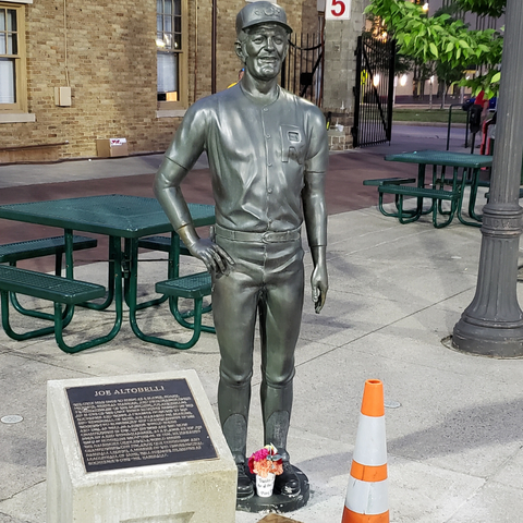 Custom Bronze Statue of Baseball Legend Joe Altobelli