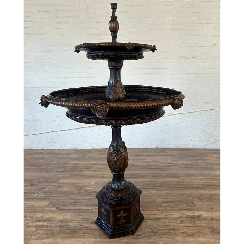 Two-Tiered Rose Tray Fountain