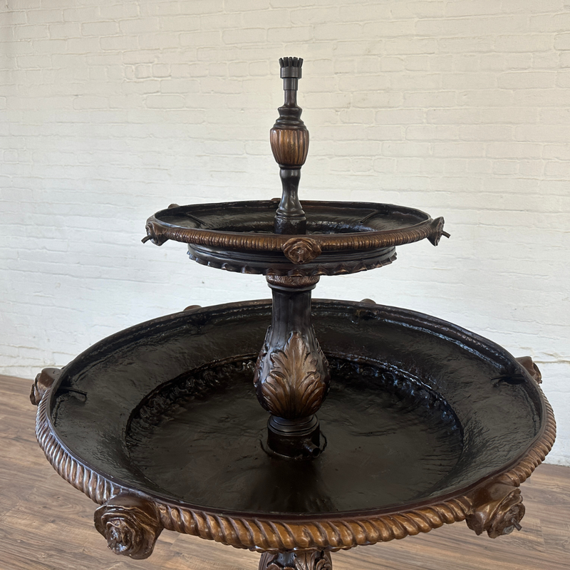 Two-Tiered Rose Tray Fountain