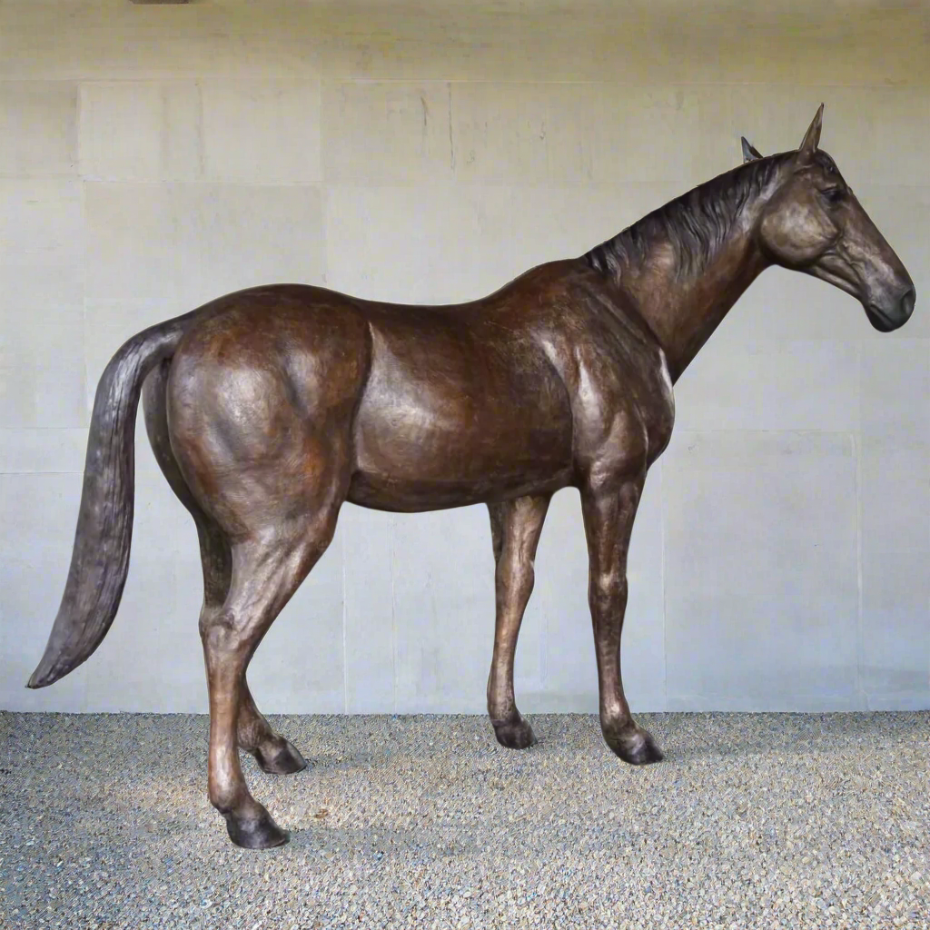 Bronze Quarter Horse Statue