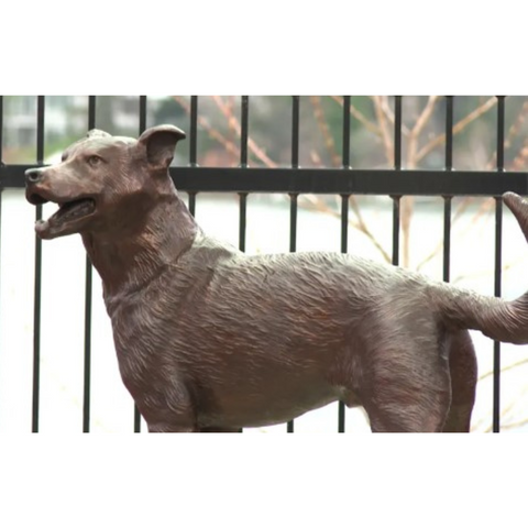 Brownie German Shepherd Statue