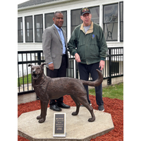 Brownie German Shepherd Statue