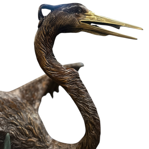 Pair of Herons on Tree