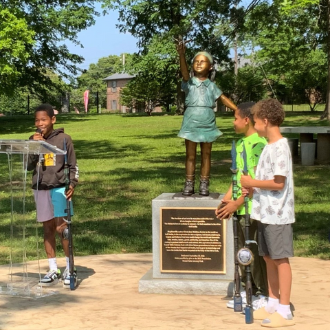 Fly Away Statue Celebrate Diversity