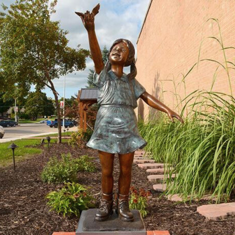 Fly Away Bronze Statue