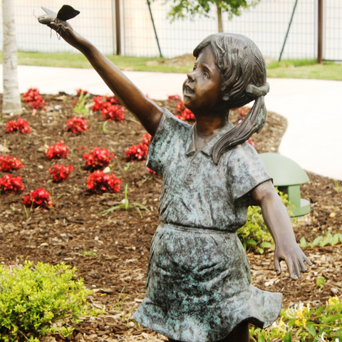 Fly Away Bronze Statue