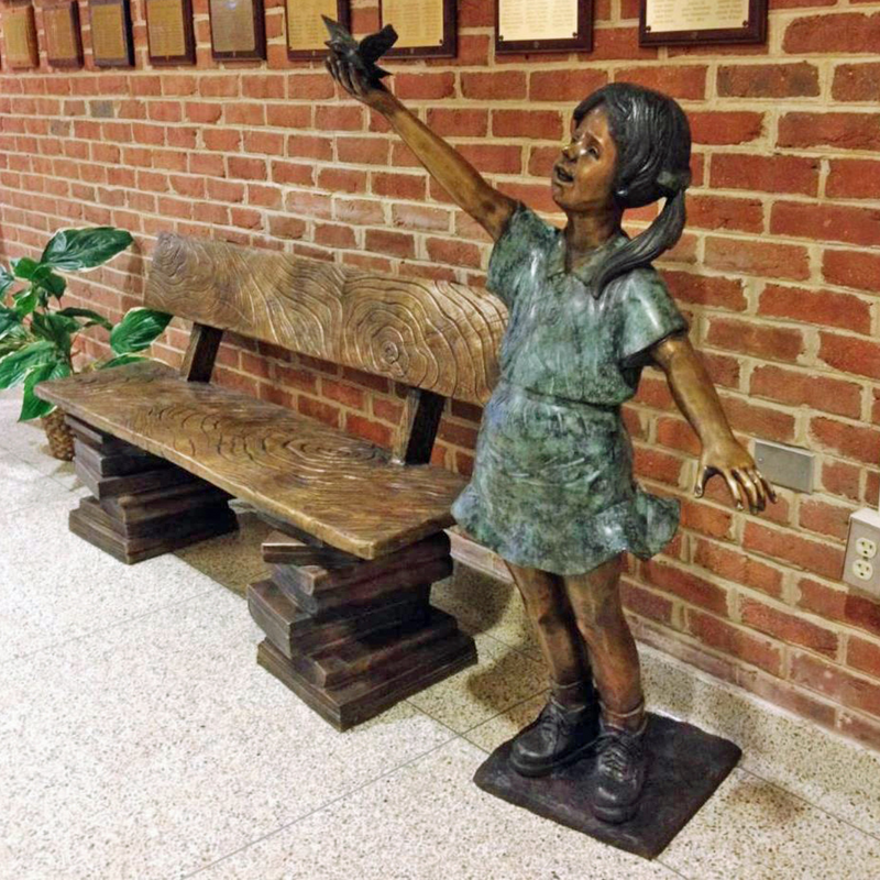 Fly Away Bronze Statue