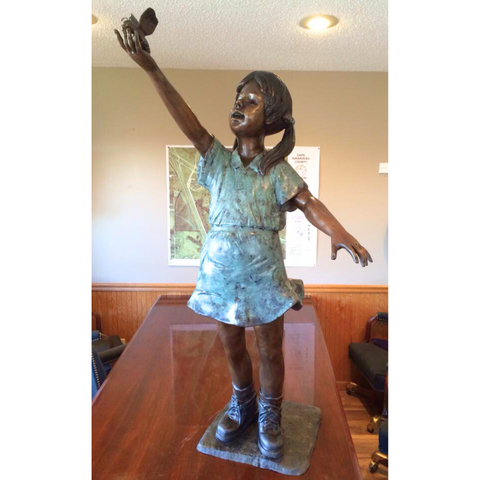 Fly Away Bronze Statue