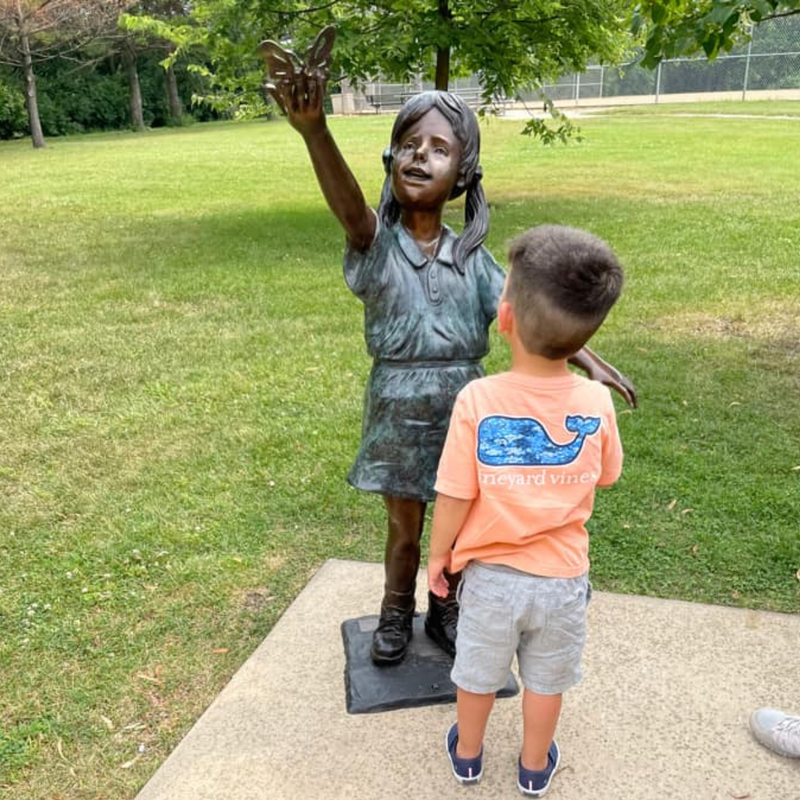 Fly Away Bronze Statue
