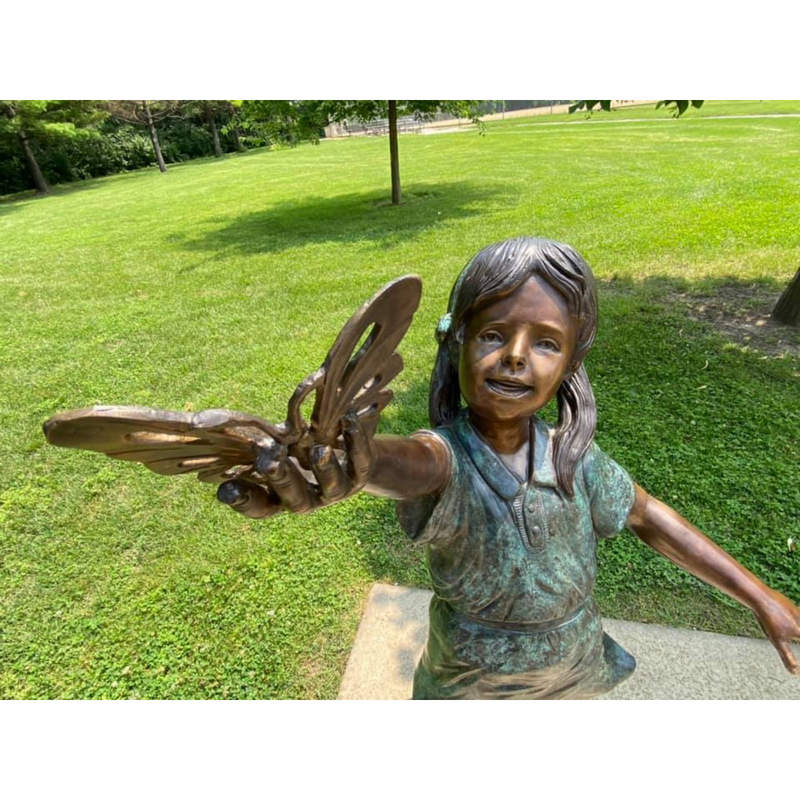 Fly Away Bronze Statue