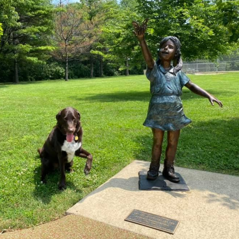 Fly Away Bronze Statue