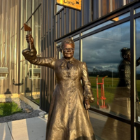 Custom Bronze Statue of Historical Figure Carry Nation