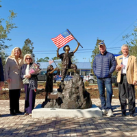 We Love Our Country Custom Limited-Edition Bronze Statue