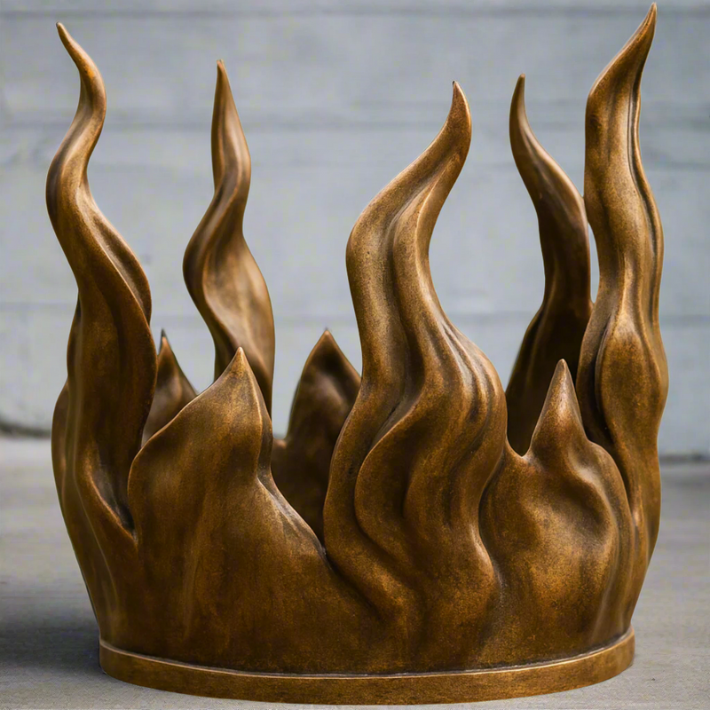 【希少】RUBYSTAS / Flame Feast by AKROGLAM Patriotic Bronze Eternal Flame Statue | Randolph Rose Collection