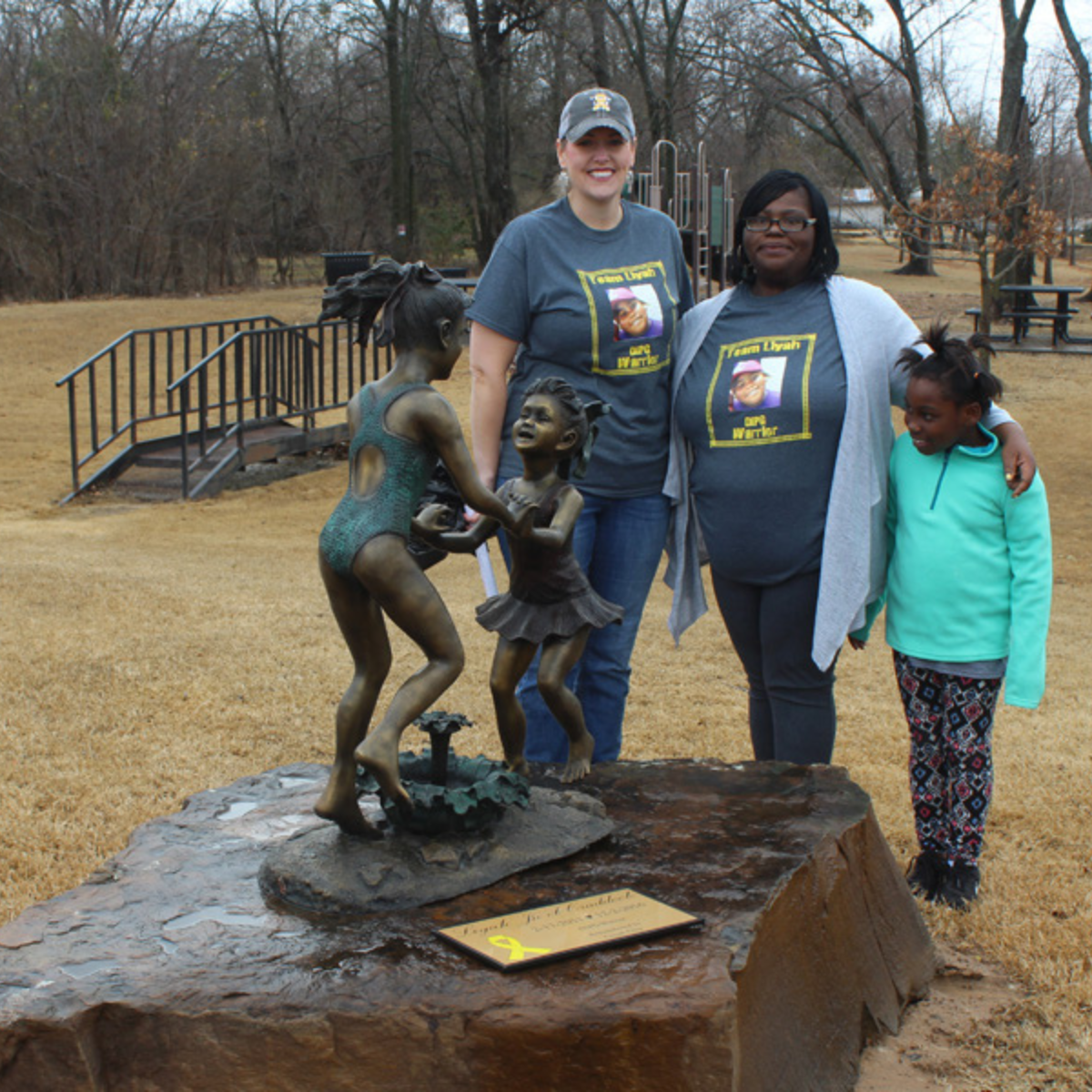 Children's Bronze Fountain of Two Sisters | Randolph Rose Collection