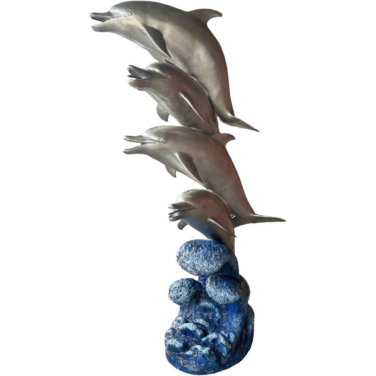 Bronze Fountain of Four Swimming Dolphins | Randolph Rose Collection