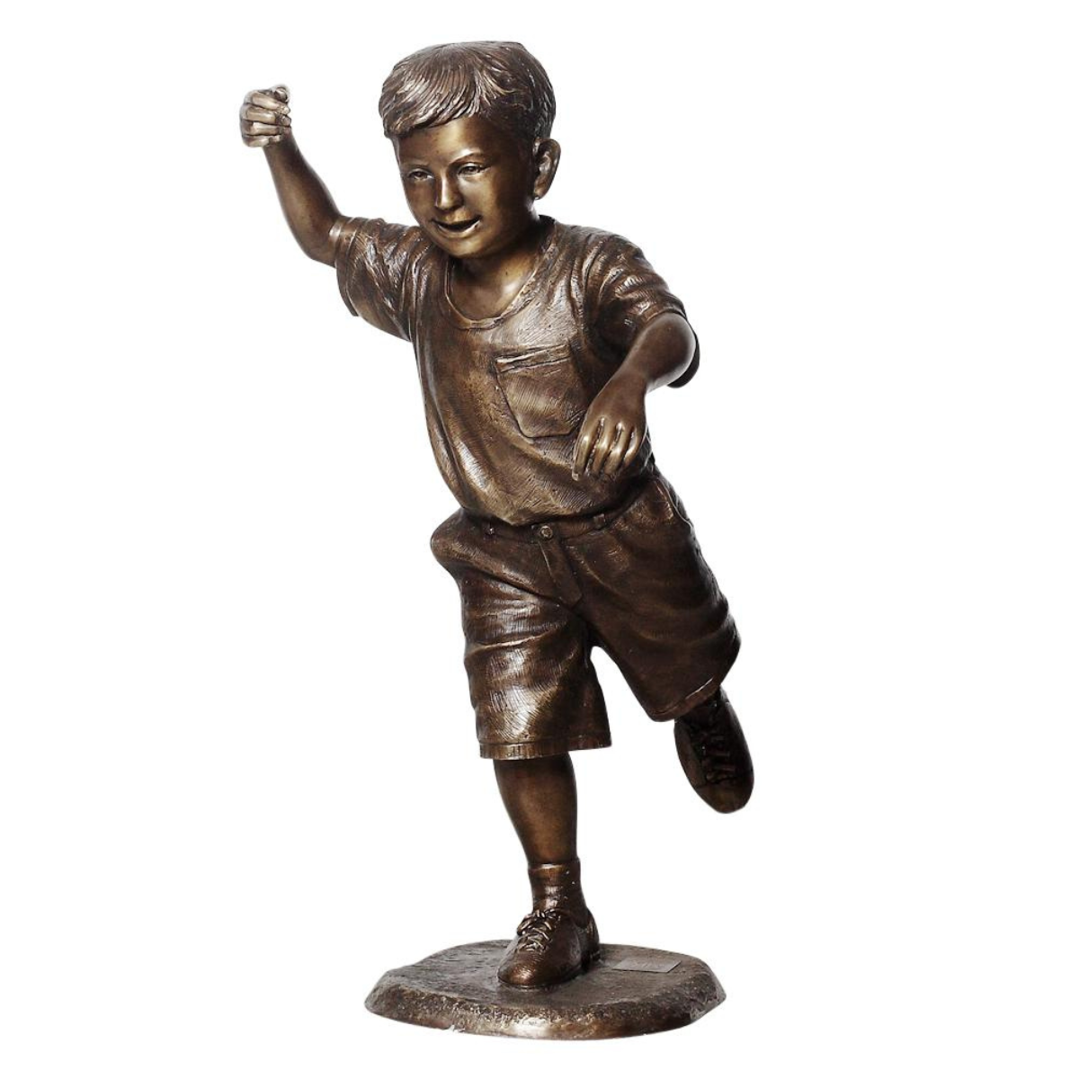 Bronze Family Statue Set of Mom & Two Kids | Randolph Rose Collection